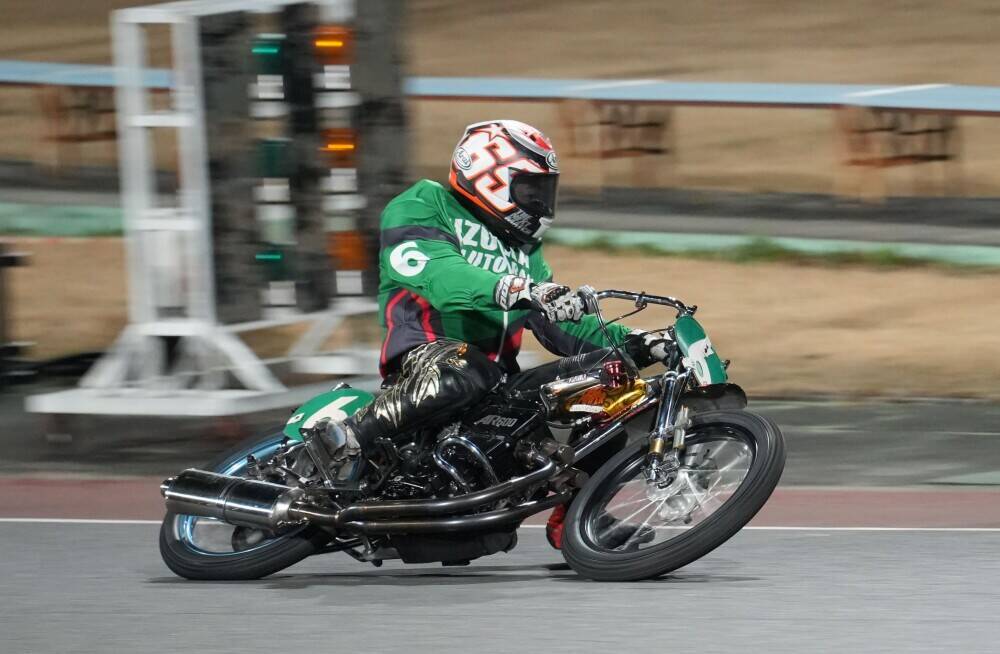 【飯塚オート（ミッドナイト）一般】最後尾から6者抜きの松尾隆広が通算8度目V「ミッドでは最近、やっていないセッティングで、エンジンは良かった」