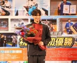 【ボートレースからつ（モーニング）一般】「目標を一つかなえられた」末永和也がSG初Vをファンに報告／場内で報告会を開催