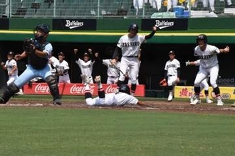 夏の高校野球兵庫大会　社、3年ぶりの決勝　山本監督「どの試合も変わらない、しっかり準備を」