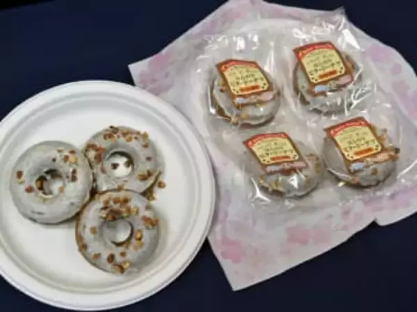 朝に「パクっと！」地元の六条大麦でビタードーナツ　高校生の挑戦、商品化へ