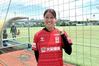 なでしこJ初選出　INAC神戸・桑原藍「一回りも二回りも成長する」…アジア大会に向けた思い語る