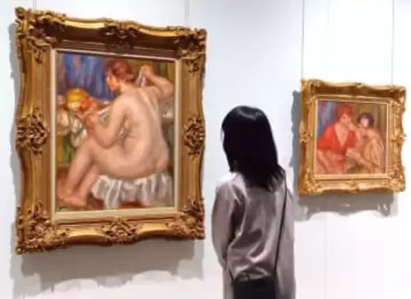 【初展示12点】山王美術館「ルノワール展」開幕　所蔵する51作品を一挙公開　美と愛を凝縮した世界