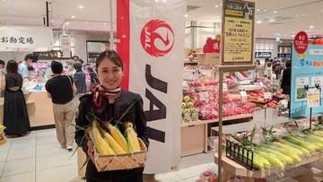 『空飛ぶ朝採りとうもろこし』JALが北海道から空輸、8時間後に阪神梅田本店へ！旬の甘さ、完売御礼