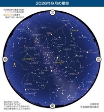 9月は「月」に注目　中秋の名月は25日　惑星の衛星にも注目　2026年9月の星空散歩