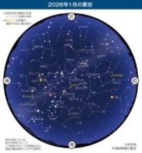 豪華な1月の夜空　1等星がつくるダイヤモンド　木星も観測チャンス　2026年1月の星空散歩