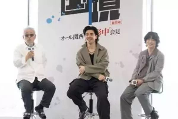 オール関西ロケ敢行中　井筒和幸監督作品「国境」　伊藤英明・染谷将太W主演「早く完成が見たい」