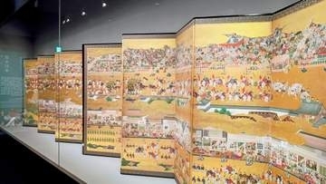 『寛永行幸四百年祭』“二条城行幸図屏風” 公開 菊と葵の融和…東福門院にもスポット 泉屋博古館