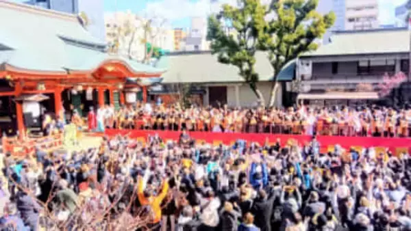 「福よ、来い！」生田神社で節分祭 タレント・松村邦洋さん「神戸との縁は震災 みんな幸せに…」