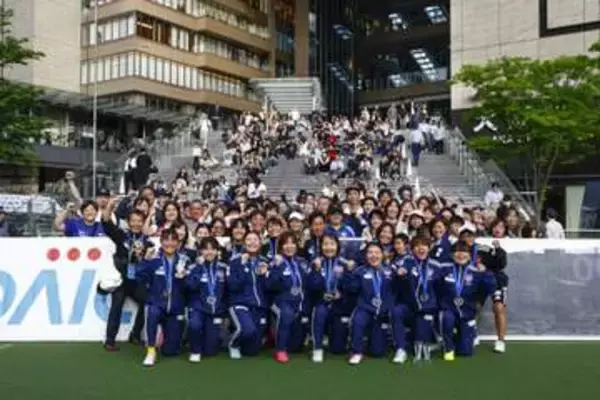 ブラインドサッカー日本代表、アジア選手権で女子が優勝　男子は初陣で白星　大阪駅前で開催