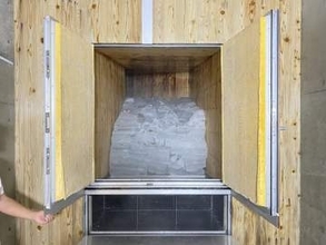 自然の力を利用したクーラーで凉を体感　六甲山で氷室開き