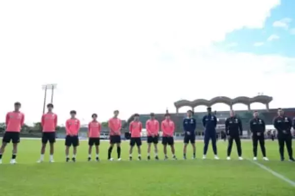 J1神戸、キャンプ地で黙とう　兵庫県出身のDF山川「皆さんの支えがあってこのクラブがある」