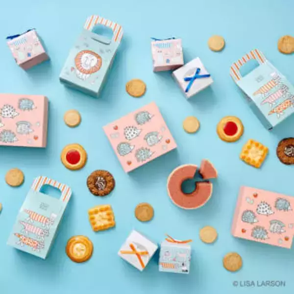 春の新作「リサ・ラーソン×KIHACHI」コラボの焼き菓子発売　今年は「スケッチいぬ」も登場
