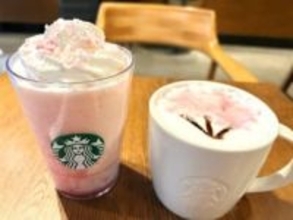 白桃とろり、桜ほんのり　スタバ新作『桜 咲くよ』　フラペチーノ＆ラテを飲んでみた