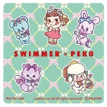 「不二家×SWIMMER」コラボ！平成レトロ風のスイーツや限定オリジナルグッズ発売