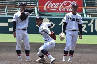 夏の高校野球　甲子園練習がスタート　兵庫代表の社が最初に登場　憧れの地で調整「実感がわいてきた」