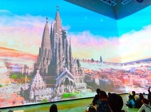 「サグラダ・ファミリア」の映像、東京展より大幅拡大　梅田で「ガウディ展」　没入展示で創造の核心へ