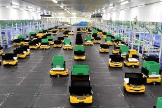 生協初、自走式ロボット活用の物流拠点　兵庫・加古川に　効率1.8倍、負担軽減期待