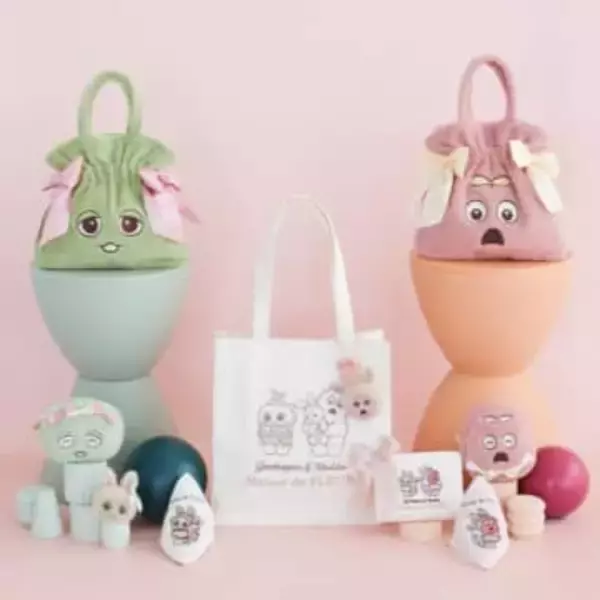初コラボ！「ガチャピン・ムック×Maison de FLEUR」新作コレクション10型が発売