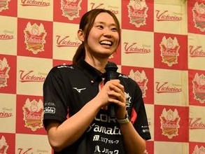 ヴィクトリーナ姫路の若きホープ・河俣心海「チームに必要とされる選手に」　新背番号「9」への思いも