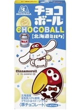 サンリオ限定コラボの「チョコボール」発売中!キョロちゃんキャップ姿のシナモロールやマイメロディも