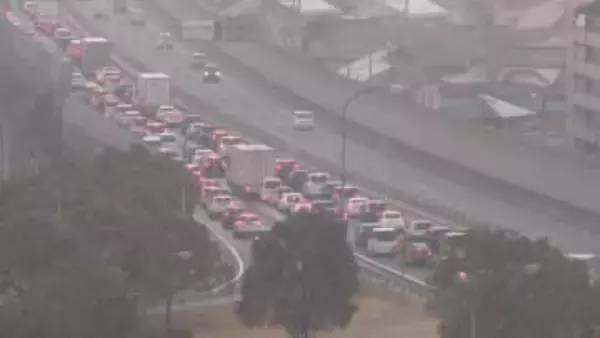 【山陽道】大野IC～25kmの渋滞も 年始の高速道路で事故相次ぐ 広島県内では複数箇所で渋滞(午後5時40分現在)