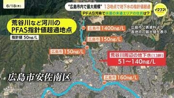 「すぐに付け替えられる金額ではない」　PFAS汚染が発覚した上水道の未通エリアでは　広島