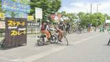 「「自転車事故の被害・加害の半数以上に法令違反があった」　スタントマンによる自転車事故の再現も　広島で自転車マナーアップフェスタ」の画像1