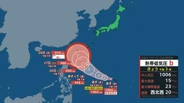 【次の台風のたまご】秋雨前線 復活し「台風＋前線」で大雨のおそれ　熱帯低気圧発生　今後のシミュレーション　※23日午後4時現在