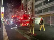 「飲食店からガス爆発」と通報　広島市中区で火事か　男性１人がやけどとの情報