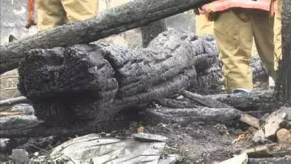 7日夜の住宅全焼火災 遺体はこの家に1人で住む男性(77)と判明 親族の捜索で7日後に遺体発見 実況見分では発見に至らず 広島県三次市