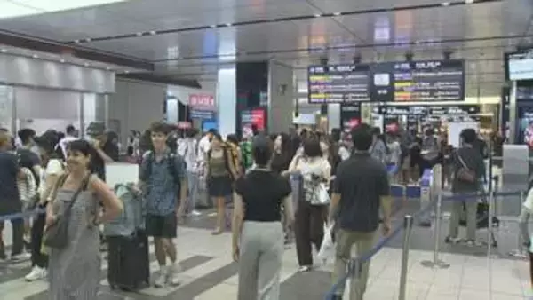 山陽新幹線が運転再開　広島駅ホームで客と接触 岡山駅～博多駅の上下線で一時運転見合わせ