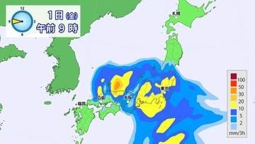 【GW天気予報】ゴールデンウィーク前半は西から天気下り坂　まとまった雨も　後半は全国的にすっきりせず　出かけるのにいいタイミングは？　※雨の降り方シミュレーション