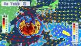 「【台風情報】大型・非常に強い台風13号（ドルフィン）　週後半に沖縄・奄美直撃へ　最大瞬間風速65ｍ　中国大陸へ西進するルートに　気象庁」の画像1
