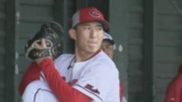 【カープ沖縄キャンプ】ドラ2齊藤汰直オープン戦開幕投手へ　「筒香さんと対戦してみたい」強打者相手に力試し誓う　ワクワクした気持ち