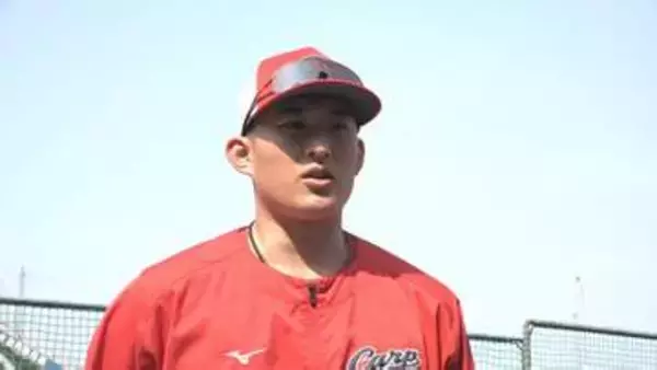 「【カープ開幕】球速更新中・ドラ2齋藤汰直　さらなる出力向上にも意欲　「結果を出す中で伸びていけばいい」　毎日が勉強　一問一答」の画像