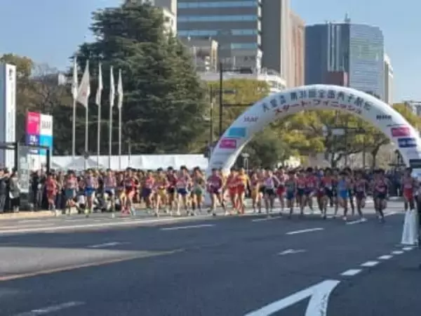 【全国男子駅伝】第6区（3.0km 中学生）中継所通過順位や区間記録は　結果一覧【天皇盃 第31回全国都道府県対抗男子駅伝競走大会】※随時更新