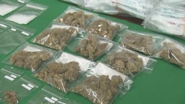末端価格約765万円分の覚醒剤や乾燥大麻を押収　覚醒剤を密売か　麻薬取締部が無職の男女逮捕　中国四国厚生局