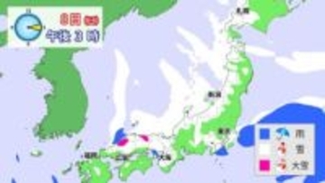 【強烈寒波・第3波】衆院選投開票日は大雪か　近畿・関東の平地で雪の可能性　日本海側中心に「警報級」おそれ　場合によっては高速道路の「予防的通行止め」の地域も