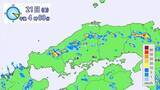 「【警報級大雨の可能性】　きょう（２１日）大気の状態が不安定　午後は広範囲で激しい雷雨の可能性も　低い土地の浸水・河川の増水に注意（広島県天気）【雨の降り方シミュレーション】」の画像1