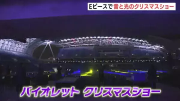 「試合日以外でも楽しんで」エディオンピースウィング広島　バイオレットクリスマスショー