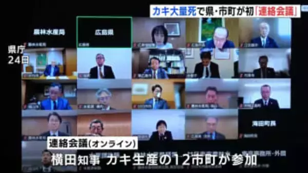 「状況はむしろ悪化している」カキ大量死問題で県と市町が初の連絡会議　広島