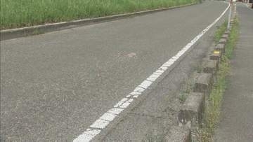 バイクが縁石に接触し転倒　高校生(16)が意識不明の重体　中央線がない緩やかなカーブの市道　広島・福山