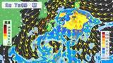 「【台風情報】迷走気味の台風24号（クロヴァン）が再接近　東北･関東甲信･東海で「線状降水帯」発生のおそれ　17日（木）までの雨風シミュレーション　【気象庁6日17時05分発表】」の画像1