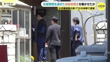 在留期間過ぎたベトナム人技能実習生４人を働かせたか　かき養殖業の男(73)を容疑で逮捕　「納得いきません」と供述　広島