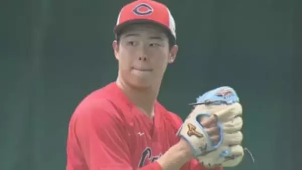 【カープ沖縄キャンプ】玉村キャッチボール再開「焦らず、でも早く」肩甲骨付近のコンディション不良から前進　一問一答