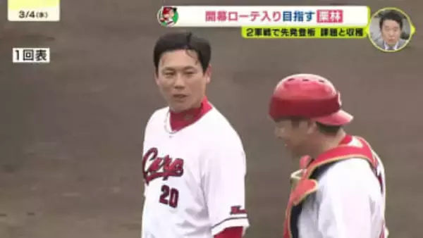 開幕ローテ入り目指す　栗林良吏が2軍戦で先発　本人が語る課題と収穫とは