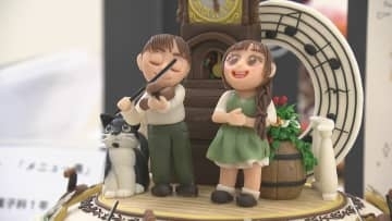 “マジパン細工”に“飴細工”　製菓専門学校の学生が技術の集大成を披露する「製菓・製パン祭」が開催　会場では学生が焼いたお菓子やパンも販売　広島