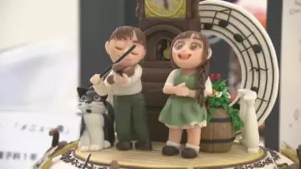 “マジパン細工”に“飴細工”　製菓専門学校の学生が技術の集大成を披露する「製菓・製パン祭」が開催　会場では学生が焼いたお菓子やパンも販売　広島