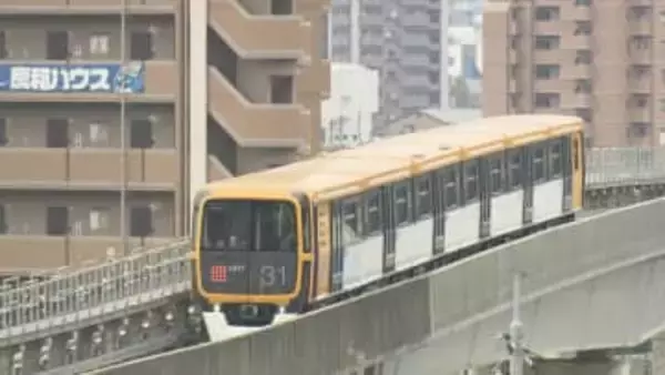 アストラムラインのトラブル　車両脇のパンタグラフの締め付け不十分か　先月27日夜に1時間半運転見合わせ