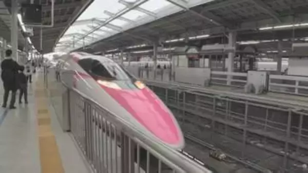 「ハローキティ新幹線」がきょう（17日）最終運行　ピンクの車体が西日本を駆ける　指定席は満席　別れ惜しむファンと「ラストラン」